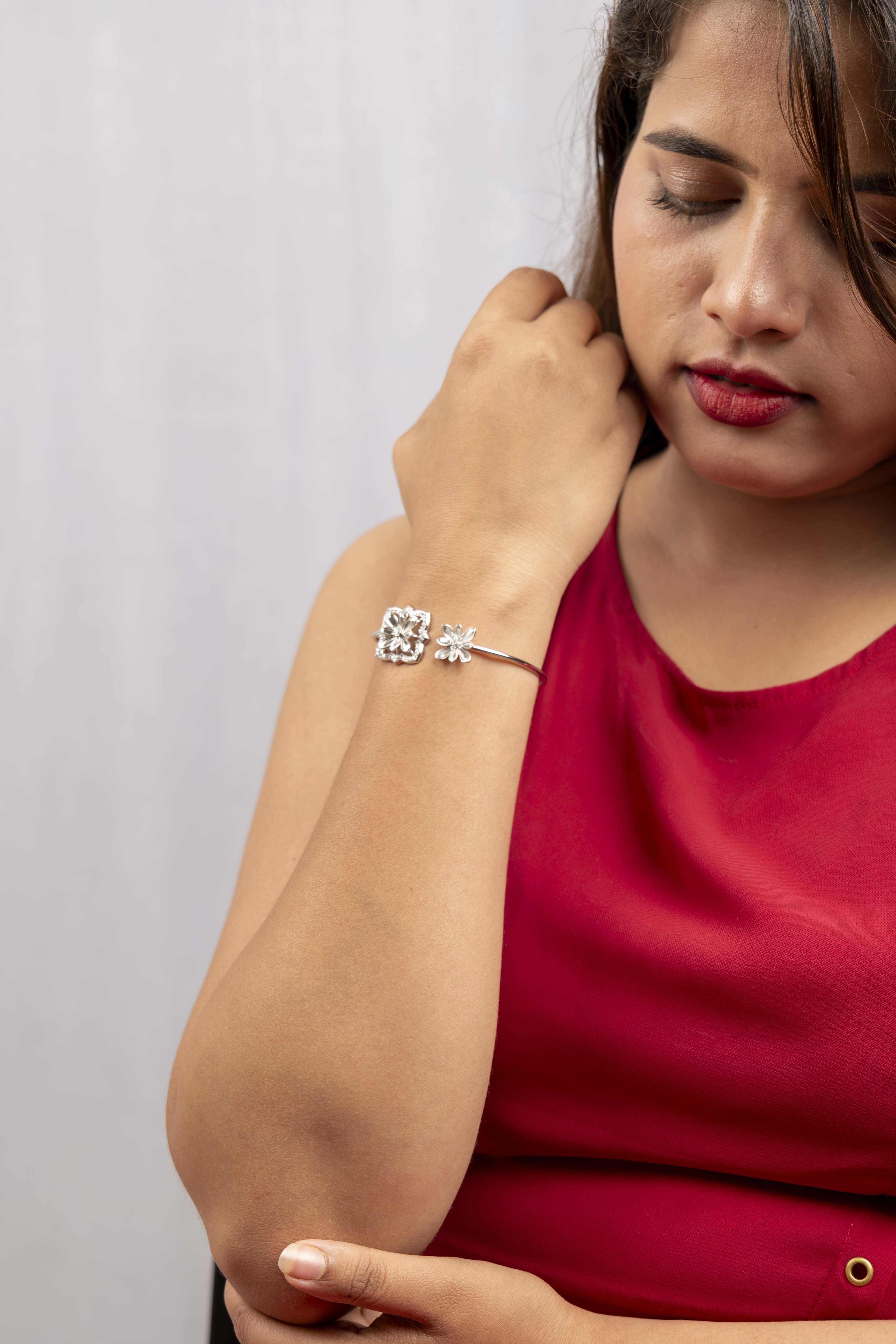 Lotus Petal Bangle